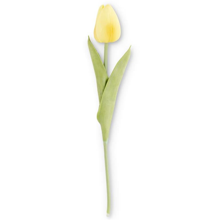 Real Touch Tulip Stem (Yellow)