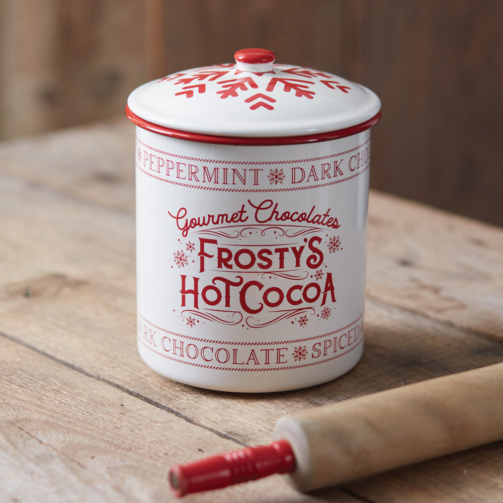Frosty's Hot Cocoa Canister