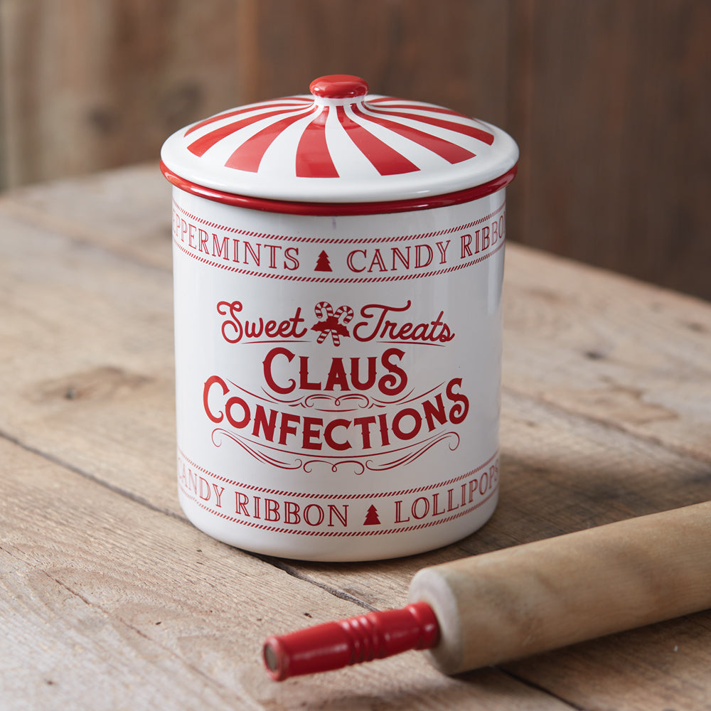 Claus Confections Canister
