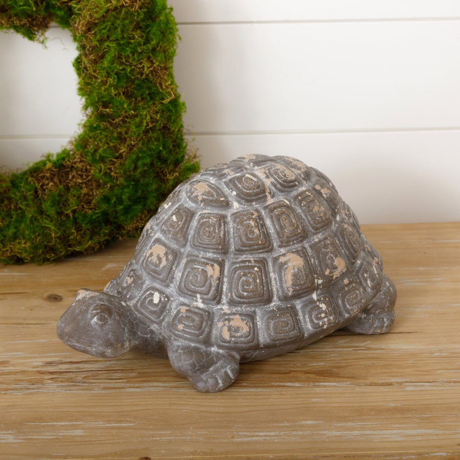 Large Terracotta Turtle Statuary