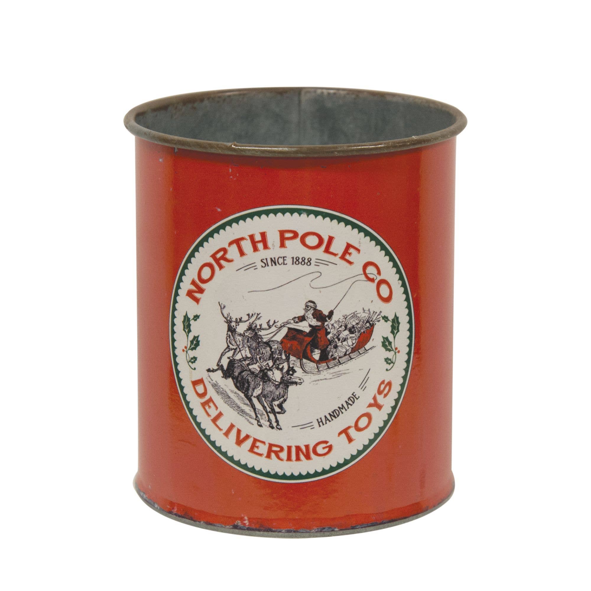 North Pole Co. Metal Container